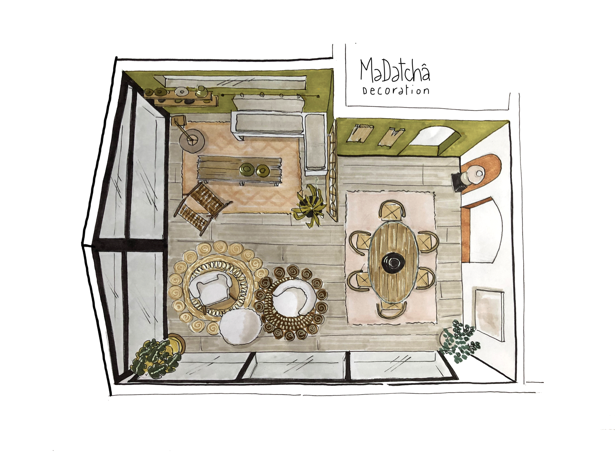 alt="inspiration veranda wabi sabi naturel japandi décoration intérieure MaDatcha Décoration" "