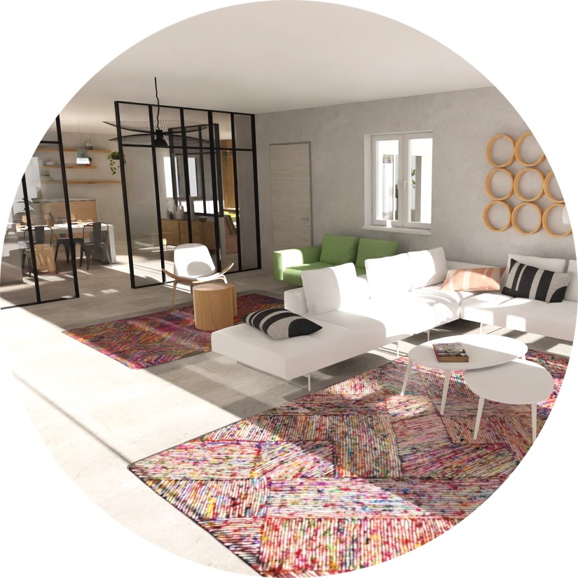 alt="visuel 3D aménagement sur-mesure salon contemporain Luberon"